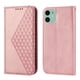 thumbnail image 1 of Funda Flip FOXDOCK para iPhone 11 Pro , Estilo Billetera con Diseño Rombo, Correa de Mano y Soporte, Uso Diario, 1 of 5