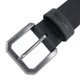 thumbnail image 3 of Cinturón Carhartt de cuero de plena flor resistente para hombre, negro, 3 of 6