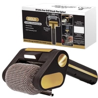 Xusx111 - Parrilla Eléctrica Limpiador Cerdillo Libre - Cepillo De Parrilla De Barbacoa Recargable Sin Cable Con Rodillo Inoxidable De 350 Rpm, Luz Led, Lavavajillas Seguras Para Parrillas De Gas / Ca