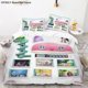 thumbnail image 1 of Gabby's Dollhouse Bedding Set Cartoon Pillowcases Quilt Cover For Girl Kids Gift Sing Twin Full Queen Cute Kawaii 3D Duvet Cover, 1 of 5