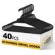 thumbnail image 1 of Perchas Quality Hangers 43 cm negro 40 unidades, 1 of 7