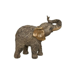 Oem - Adorno Elefante Decorativo Figura Decorativa 21X19Cm M