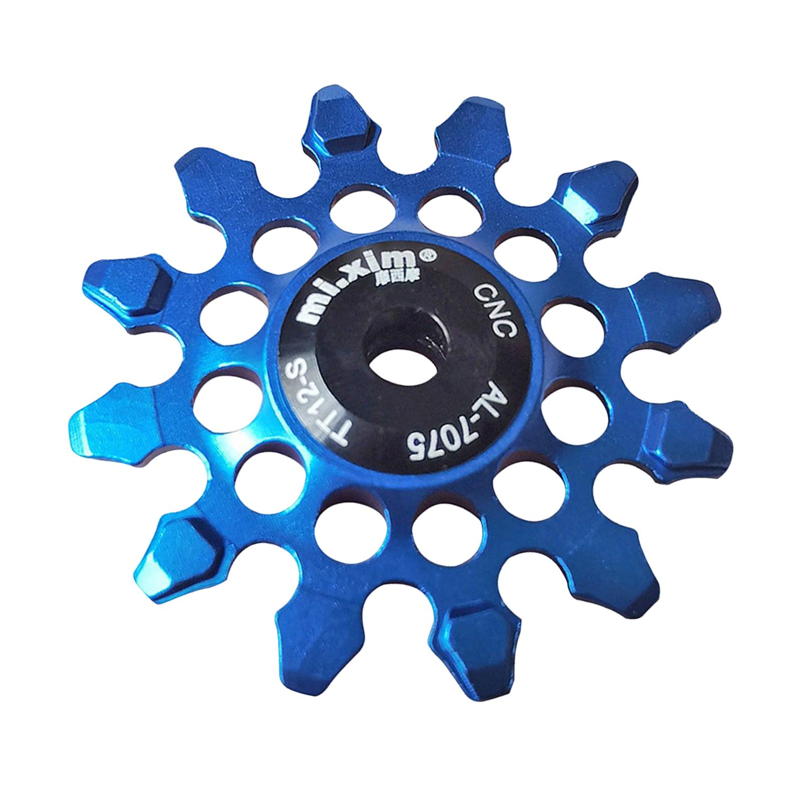 Magideal - Polea De Cerámica Para De Carretera De 12T , Azul