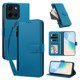 thumbnail image 2 of Funda con Billetera para [Motorola Moto G 2026 5G] con Bolsillo Zipper y Tarjetero Azul lago, 2 of 6