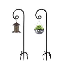 Ganchos De Pastor Artigarden Para Exteriores, 152 Cm, Ajustables, Paquete De 2