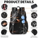 thumbnail image 3 of Mochila plegable ligera Bymontin de 45 L para viaje, negra, 3 of 5