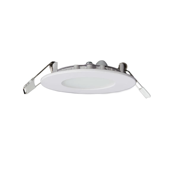 Panel Led Foco Plafón Empotrado Redondo 3w 8cm Luz Fría Blanco