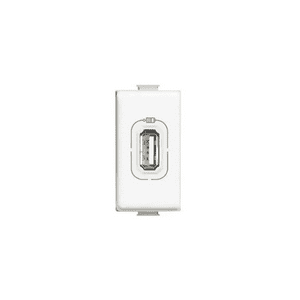 Bticino - Modulo Cargador Usb Blanco Matix Sam5285C