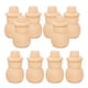 thumbnail image 1 of 10x cadáveres de mu?ecas de madera inacabadas shape diy paint arts crafts 01 mu?eco de nieve, 1 of 5