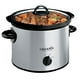 thumbnail image 2 of Olla De Cocción Lenta Manual Crock Pot 3 Cuartos Acero Inoxidable Negro, 2 of 2