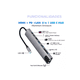 thumbnail image 2 of Adaptador Hub Para Macbook Air M1 M2 8 En 1 Usb-c Hdmi 4k, 2 of 7
