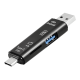thumbnail image 2 of Multilector USB microsd a USB c microsd llavero android PC, 2 of 3