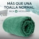 thumbnail image 5 of Pack 2 Toallas Microfibra Terry Verde verde, 5 of 8