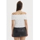 thumbnail image 3 of Polera Mujer Sin Hombro Puntos Crudo, 3 of 4
