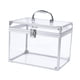 thumbnail image 3 of Estuche de Maquillaje Acrílico Transparente con Asa Organizador Portátil para Cosméticos Caja de Almacenamiento Elegante Y Polivalente Adecuado para Claro, 3 of 5