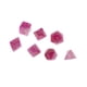 thumbnail image 4 of 7pcs Dados Poliédricos D4 D6 D8 D10 D12 D20 Para DnD RPG Games Rose White, 4 of 5