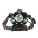 thumbnail image 2 of Linterna Frontal 5000 Lumenes Led Minero Linterna Negro Luz Bordó, 2 of 3