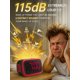 thumbnail image 2 of Reloj despertador Acedeck Loud para personas que duermen mucho, 115 dB, rojo, 2 of 8