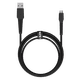 thumbnail image 3 of Cable Cargador Sleve Line X Usb A Micro 5 Black, 3 of 5