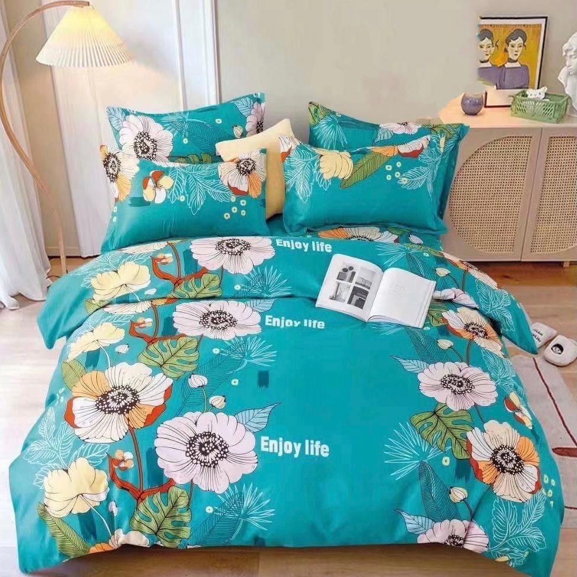 Todo Hogar Santiago De Chile - Sabana Estampada De 200 Hilos 2plazas - 08