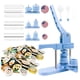 thumbnail image 1 of Kit Hacer Chapitas-azul Maquina Chapitas+moldes+materiales Azul, 1 of 8