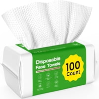 Toallas Faciales Desechables Elvira, 100 Unidades, Biodegradables