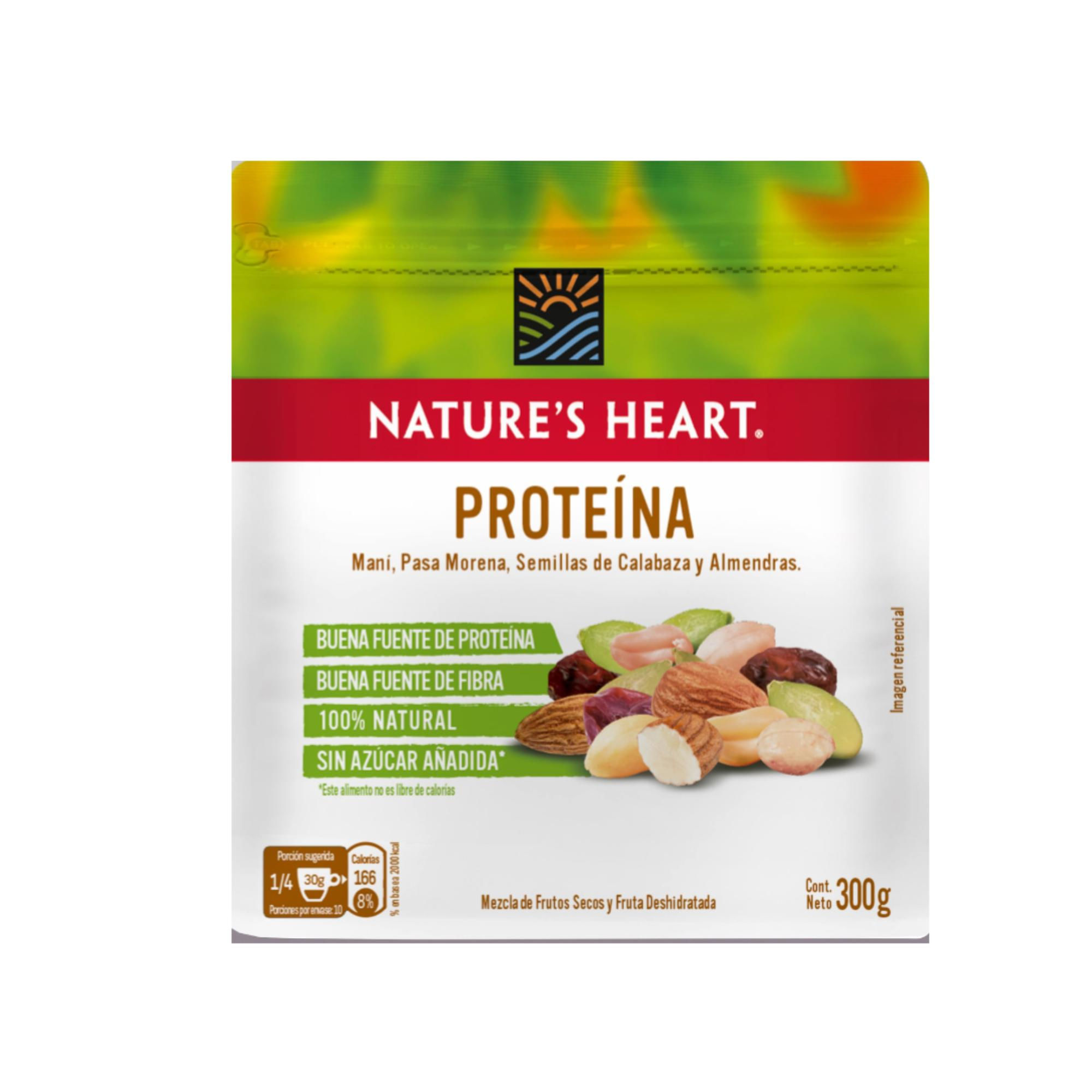 Snack Proteína Frutos Secos 300 g Nature's Heart
