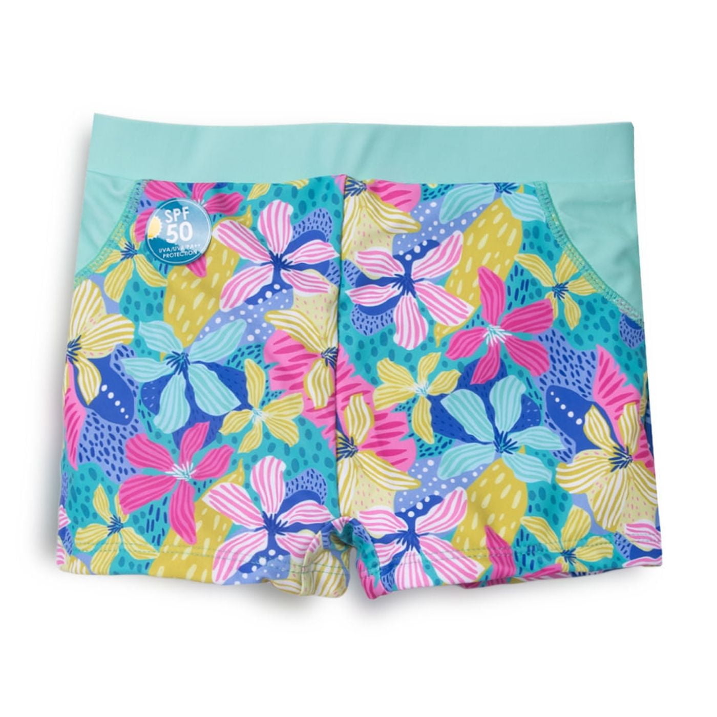 Traje De Baño Niña Menta Pillin