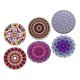 thumbnail image 5 of Base De Corcho De Cerámica Posavasos Redondos Cojines De Taza De Cocina Mantel Individual + Soporte 6pcs, 5 of 5