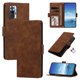 thumbnail image 1 of Funda Billetera Delgada para Xiaomi Redmi Note 10 5G / 10T con Ranuras y Soporte Marrón, 1 of 6