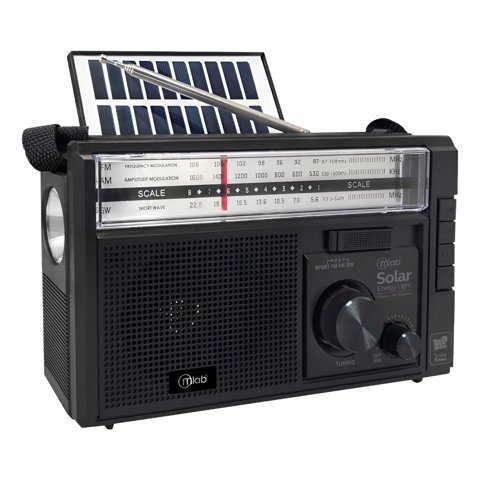 Radio Retro Solar Energy-Light 1970 S Bt/Fm/Usb-C Mlab 09472