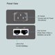 thumbnail image 4 of Inyector PoE++ PLUSPOE 90 W Gigabit IEEE802.3bt/802.3at/802.3af, 4 of 7