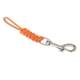 thumbnail image 1 of Buceo Snap Hook Clips De Bandera De Un Solo Extremo Deportes Acuáticos Paracord Cordón Naranja, 1 of 5