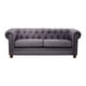 thumbnail image 1 of Sofa Florencia 3C Lino Gris Oscuro, 1 of 4