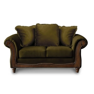 Latam Home - Sofá Rimini 2C Tela Velvet Verde