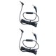 thumbnail image 2 of 2x Cable De Repuesto De 2.5 Mm A 3.5 Mm Para Auriculares BOSE En La Oreja 2 OE2 OE2i, 2 of 5
