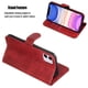 thumbnail image 4 of Funda con Cremallera para iPhone 11, Carcasa Cartera de Cuero PU con Soporte y Tarjetero, 4 of 6