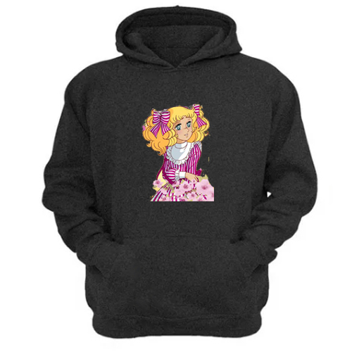 Genérico - Polerón Canguro Candy Gris Oscuro Talla S Unisex