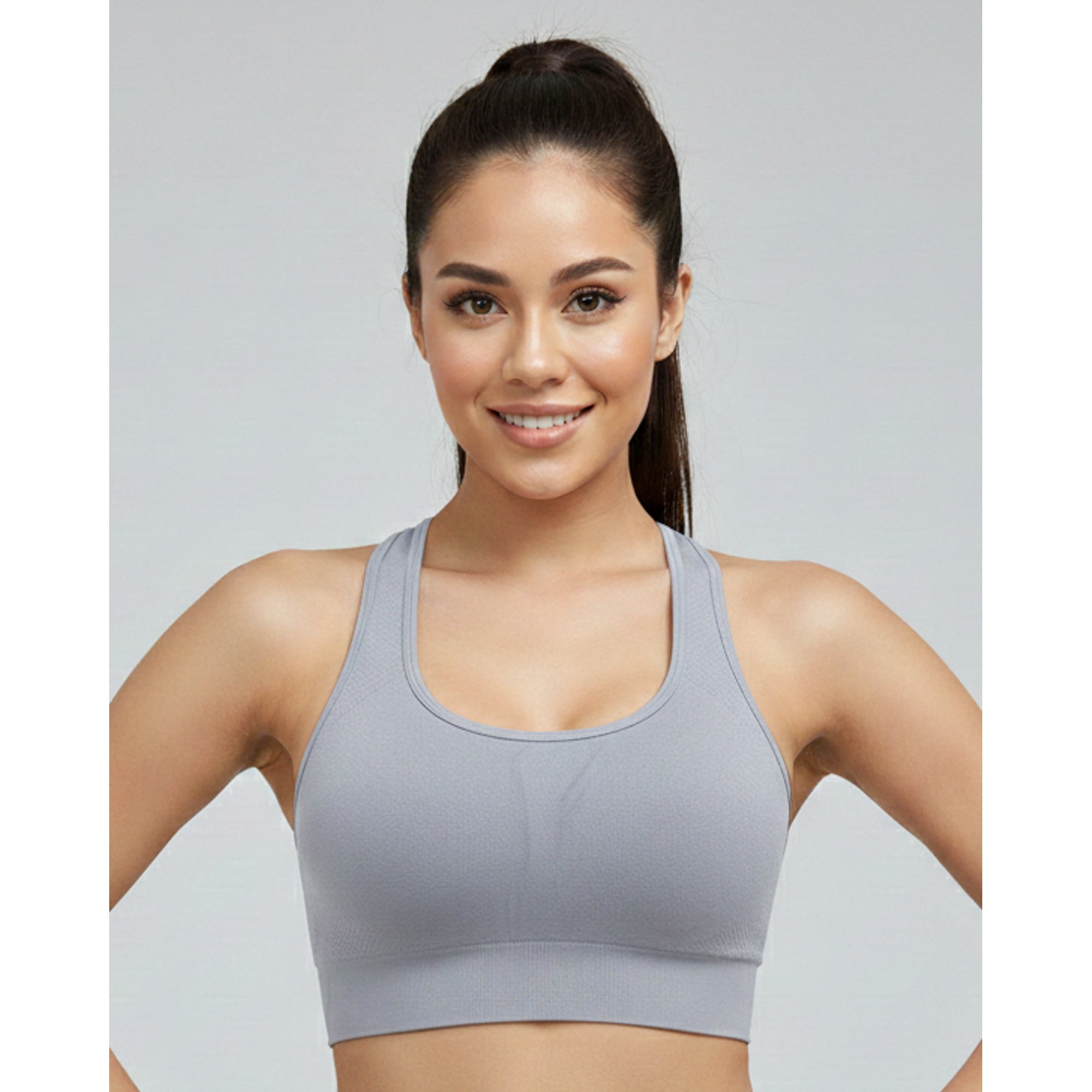 Flix Spa - Peto Sujetador Elasticado Mujer Espalda Detalle Estilo Deportivo