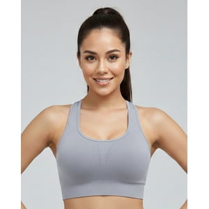 Flix Spa - Peto Sujetador Elasticado Mujer Espalda Detalle Estilo Deportivo