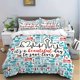 thumbnail image 1 of 3pcs bedding Featuring a Humorous Cartoon Design from TV Show G-Grey'S Anatomy (Includes 1 Duvet Cover And 2 Pillowcases Pillow Inserts Not Included), 1 of 5