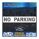 thumbnail image 1 of Plantilla Stencil ProStore NO Estacionar para Marcado de Pavimento 10", 1 of 4