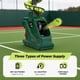 thumbnail image 4 of Máquina portátil de pelotas de tenis Furlihong 3819BH con 5 ángulos, 4 of 7