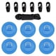 thumbnail image 3 of Anillos en D de material acero inoxidable Parches Kayak Elástico Cuerda elástica Ganchos Paddleboard PVC Inflable Barco Paddle Board Canoa Cubierta Kit de Azul, 3 of 5