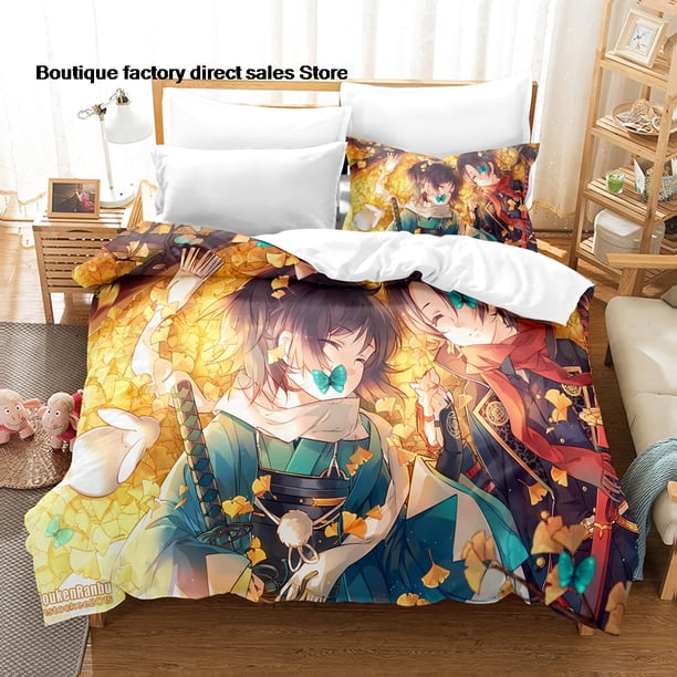 Yamatonokami Yasusada Bedding Set Single Twin Full Queen King Size Bed Set Aldult Kid Bedroom Duvetcover Sets Bed Sheets