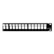 thumbnail image 2 of Panel de conexión Leviton 49255-H24 QuickPort 24 puertos 1RU con barra de administración de cables, 2 of 3