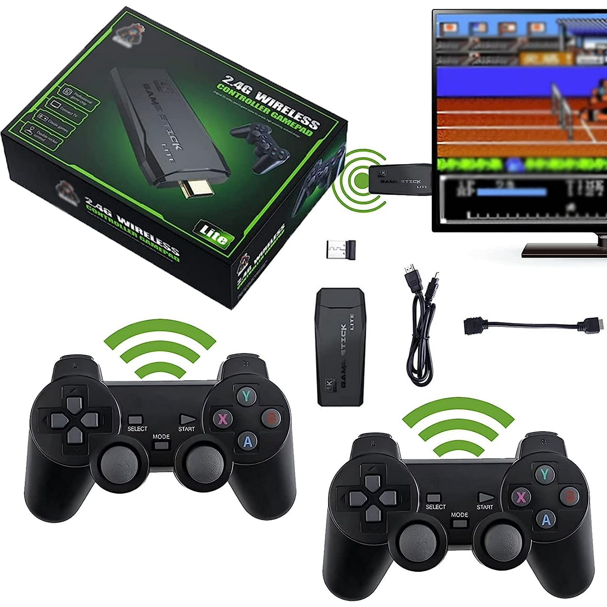 Genérico - Consola De Videojuegos Con 20000 Juegos Incorporados Game Stick 64g