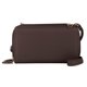 thumbnail image 1 of Bolso Julia Buxton Pebble RFID organizador con doble cremallera, marrón, 1 of 1