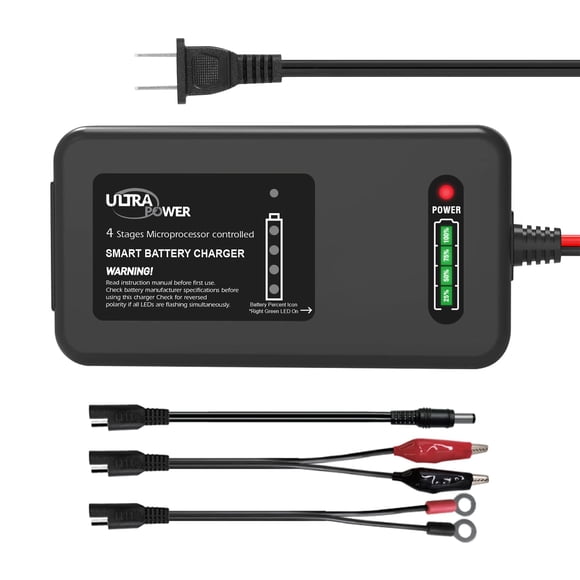 Cargador LiFePO4 ULTRA POWER 14.6 V 4 A 4 LED Inteligente