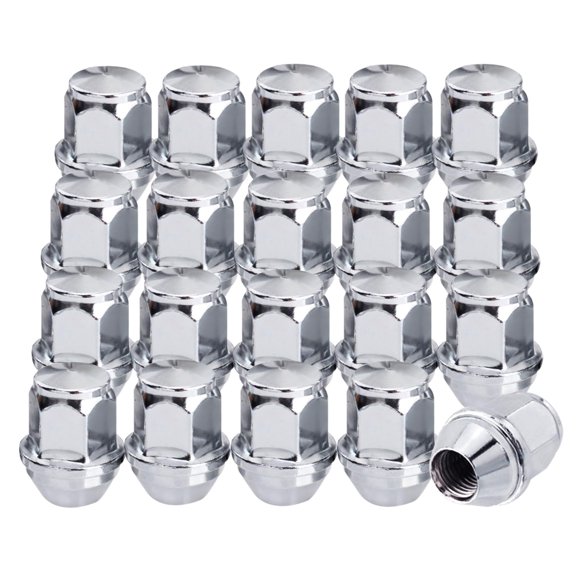 Tuercas de rueda Gdydi M14x1.5 cromo 20 unidades 38 mm hexagonal 22 mm